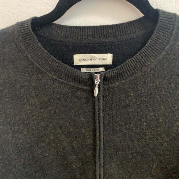 Isabel Marant Etoile Zip Up Sweater - Picture 2 of 4